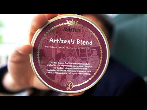 A man reviews Ashton Artisan's Blend