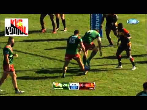 WYNNUM MANLY SEAGULLS VS PNG HUNTERS (RD 6 INTRUST SUPER CUP 2015)
