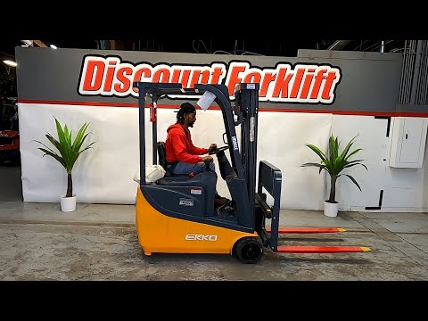 EKKO EK15A 3,300lb Electric # 7082 - Forklift for Sale