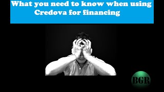 What you need to know when using Credova for financing.