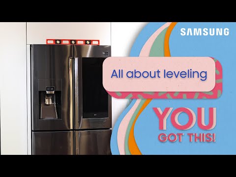 How to level your Samsung refrigerator | Samsung US