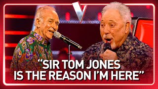 79-Year-Old ROCK N’ ROLL pianist plays with SIR TOM JONES on The Voice | Journey #384