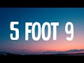 Tyler Hubbard 5 Foot 9 Lyrics