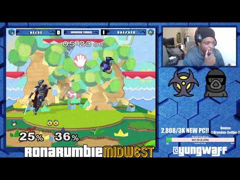 Rona Rumble: Midwest III | Winner's Finals | Reeve (Marth) vs Drephen (Sheik)