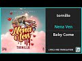 tornillo - Nena Ven Lyrics English Translation - Spanish and English Dual Lyrics  - Subtitles