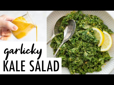 Garlicky Kale Salad (Inspired by Whole Foods)