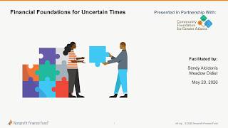Financial Foundations for Uncertain Times
