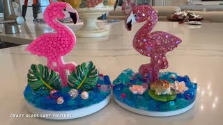 # 344 Molds Made Easy With the Resiners 2 Hour Curing Machine  Pink Flamingos New Mold!