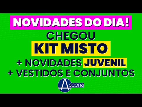 CHEGOU KIT MISTO -NOVIDADES JUVENIL - VESTIDOS - CONJUNTOS - E MAIS!