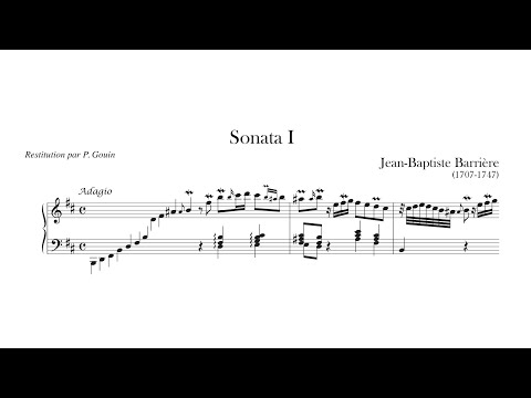 Jean-Baptiste Barrière – Sonatas for Harpsichord