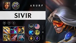Sivir ARURF - NA Challenger Patch 25.23