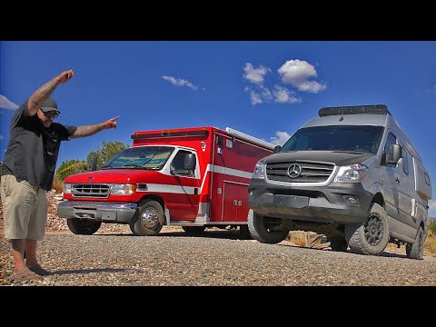 DIY Ambulance with 4x4 Conversion OR Sprinter Revel Camper Van - YOU DECIDE!