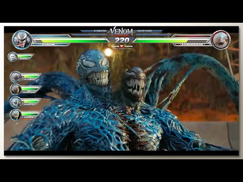 Team Symbiote vs Team Xenophage with Healthbars | Final Battle Part 1