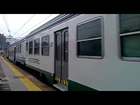 E464 195 + 4 MDVC Trenord + pilota piano ribassato - Monza 09/09/2014