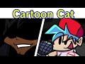 Friday Night Funkin' VS Cartoon Cat FULL WEEK + Cutscenes (DEMO) (FNF Mod/HARD) (Old Cartoon Style)