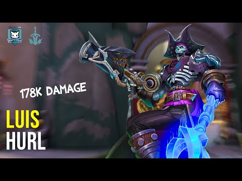 Luis Dredge 178K DAMAGE Paladins Competitive | Master | HURL