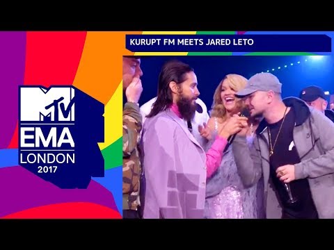 Jared Leto Meets Kurupt FM | MTV EMAs 2017 | MTV Music