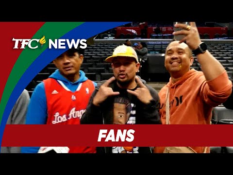 FilAm fans enjoy Clippers' one last LA home game at Crypto.com Arena TFC News California, USA