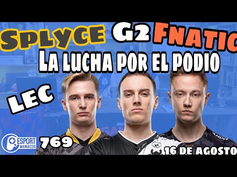 Esportmaníacos 769 - ¡Pantheon TFT! ¡OG, VIT, SK y ROG se la juegan! Fnatic vs Splyce por la plata