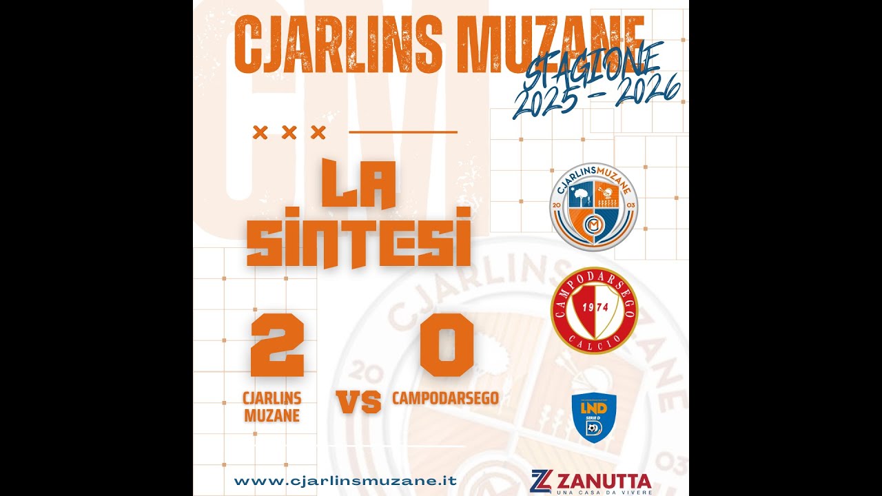 LA SINTESI DI CJARLINS MUZANE-CAMPODARSEGO