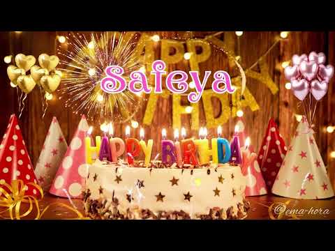 SAFEYA Happy Birthday to you||Happy Birthday song SAFEYA👩🎉