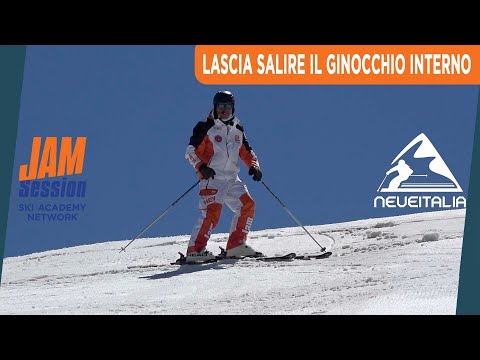 Lascia salire il ginocchio interno - INT.13 - Corso di sci intermedio