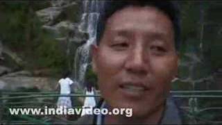 The Bakhtang Falls at Gangtok