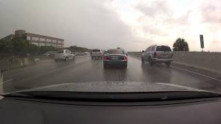 Crash in HD (GoPro). Dolphin Expressway 836. Miami, USA.