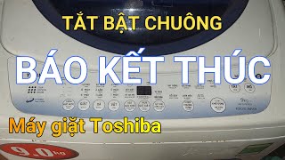 Turn on and off the Toshiba washing machine alarm || ❤️ Mai Chi Refrigeration ❤️