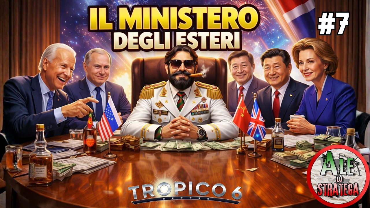 UN MINISTERO DEGLI ESTERI PER L'OPINIONE || TROPICO 6 gameplay ITA || IL LAMA DI WALL STREET #7
