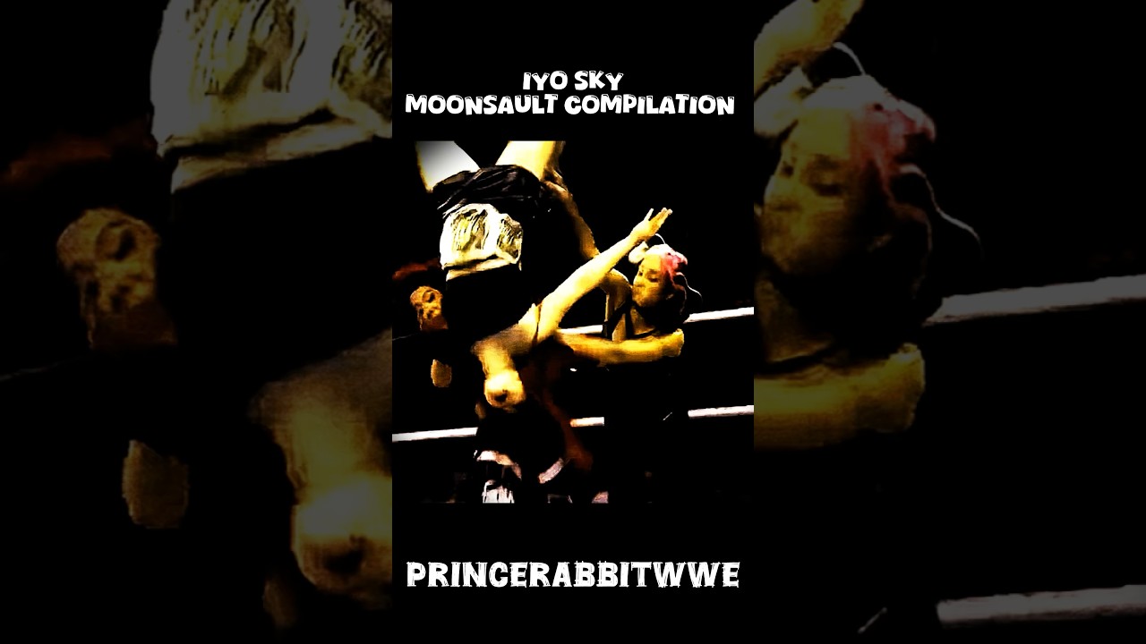 Iyo sky Moonsault compilation #wweshorts #wwe #iyosky #wrestling