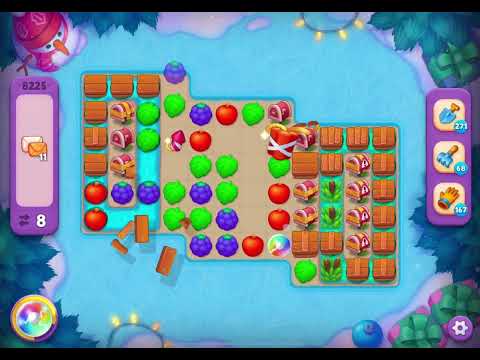 GardenScapes Level 8225 no boosters