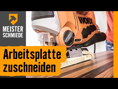 Arbeitsplatte zuschneiden | HORNBACH Meisterschmiede