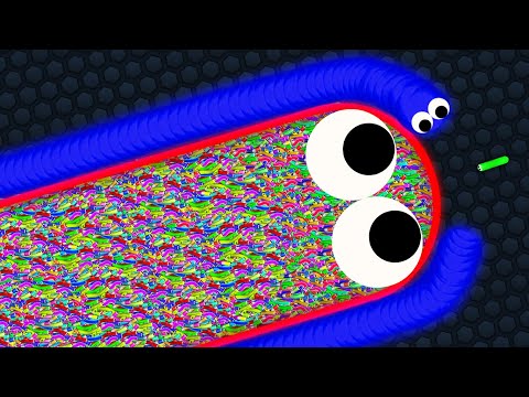Slither.io Pro Tiny Snake Destroy Giant Snakes - Epic Slitherio Gameplay