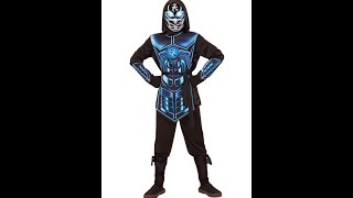 Kostým Cyber Ninja 128cm