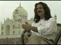 Famous US-based composer Yanni performs at the world famous mausoleum Taj Mahal