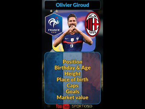 olivier giroud profile in the world cup 2022