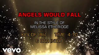 Melissa Etheridge - Angels Would Fall (Karaoke)