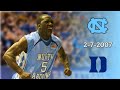UNC Basketball 5 North Carolina At 16 Duke 2 7 2007 Full Game