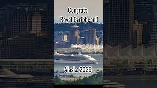 Best on-time performance by a cruise line, in an impressive 2nd place: Royal Caribbean!