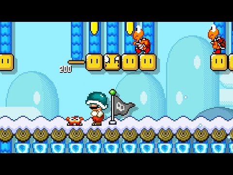 Super Mario Maker 2 🔧 Wicked Winter Wonderland 🔧 by Robinium