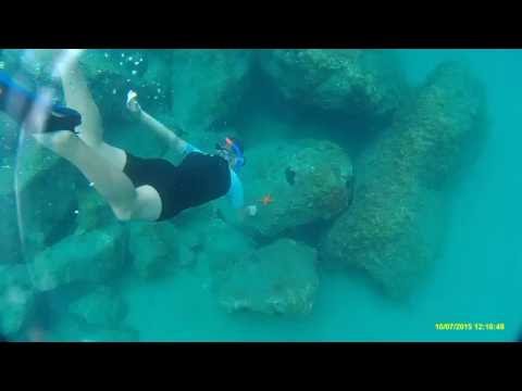 Alberto buceando en el zapillo