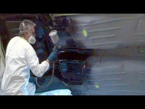 Applying Ultra-Tough Underbody Protector on a Classic Muscle Car (Part 1)