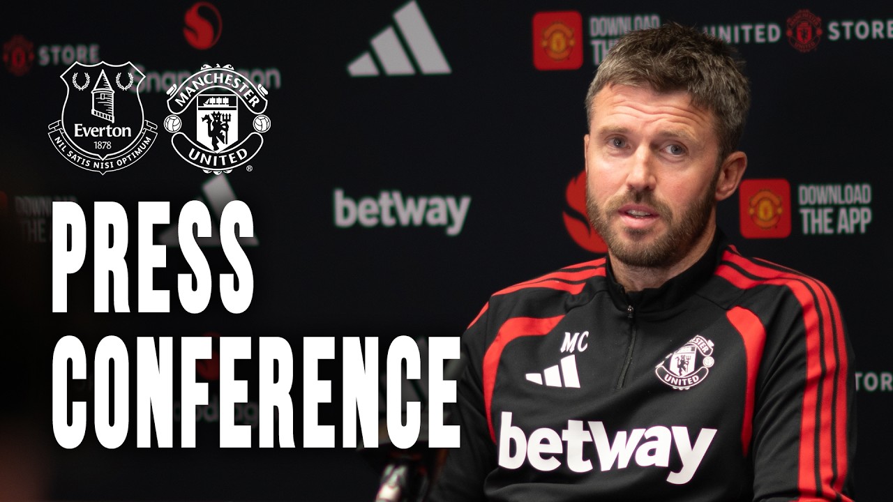 Michael Carrick Pre-Everton | Press Conference: Part Two