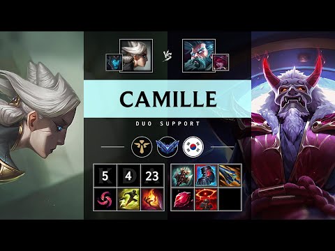 Camille Support vs Zilean - KR Diamond Patch 25.09