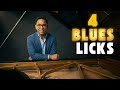 4 Killer Blues Piano Licks すぐ使えるブルース フレーズ4選