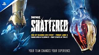 『フォートナイト』 シャッタード | チャプター7 シーズン2終幕ライブイベント ティーザー