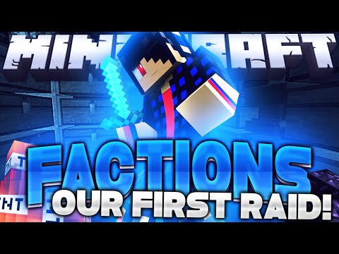 UNDERGROUND BASE RAID! [Minecraft: Factions]