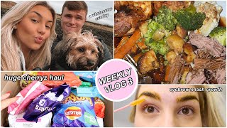 WEEKLY VLOG 3 | HUGE CHERRYZ HAUL, A WHOLESOME SUNDAY + MORE