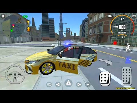 Car Simulator Japan #4 - Taxi Police Car Unlocked - Android Gameplay FHD